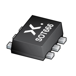 Nexperia Double Transistor NPN + PNP, 500 mA 12 V SOT-666 Package PEMZ7,315