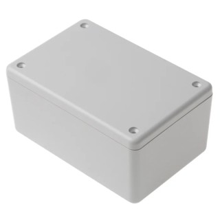 RS PRO 82 Series White ABS Electrical Enclosure, IP40, 105 mm x 70 mm x 50 mm, Shielded 153-3686