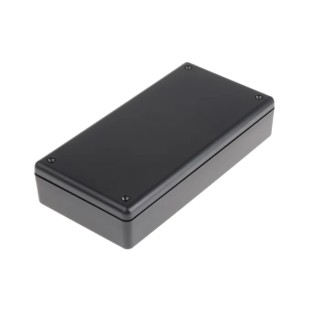 RS PRO 82 Series ABS Enclosure Black Lid IP40 170x85.5x35.5 mm 153-3693