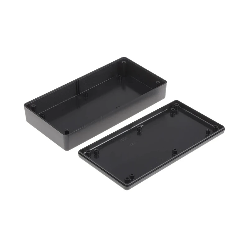 RS PRO 82 Series ABS Enclosure Black Lid IP40 170x85.5x35.5 mm 153-3693