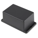 RS PRO Flanged 83 Series ABS Enclosure, Grey Lid, IP40, 127 x 70.6 x 50.5 mm, Model IP40