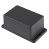 RS PRO Flanged 83 Series ABS Enclosure, Grey Lid, IP40, 127 x 70.6 x 50.5 mm, Model IP40