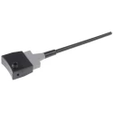 Hirschmann Test & Measurement Black Grabber Clip 4 mm Tip, 60V DC, 4A, Polypropylene Insulation, Steel Contact, 973053100