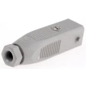 Hirschmann STAS 200 IP54 Grey Cable Mount 2P Straight Industrial Power Connector, 16A, 250V