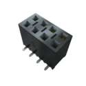 Samtec SSM Series Straight Surface PCB Socket 3-Contact 1 Row 2.54 mm Pitch Solder SSM-103-L-SV
