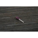 RS PRO Insulated Crimp Bootlace Ferrule Violet 8mm Pin Length, 1.1mm Pin Diameter, 24 AWG, Nylon Collar 157-1216