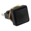 ITW Switches 49-59 Series Momentary Panel Push Button Switch, SPDT, IP67, 16 mm Cutout, Black, 50 V DC, 250 V AC 49-59221