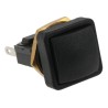 ITW Switches 49-59 Series Momentary Panel Push Button Switch, SPDT, IP67, 16 mm Cutout, Black, 50 V DC, 250 V AC 49-59221