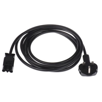 Wieland ST18 Series Cordset Female Screw 3-Pole 16A IP20 Black 250V 3m Brass Contacts 