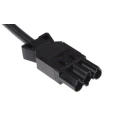 Wieland ST18 Series Cordset Female Screw 3-Pole 16A IP20 Black 250V 3m Brass Contacts 