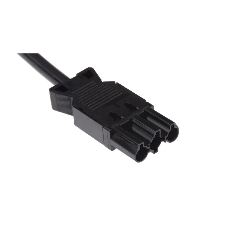 Wieland ST18 Series Cordset Female Screw 3-Pole 16A IP20 Black 250V 3m Brass Contacts 