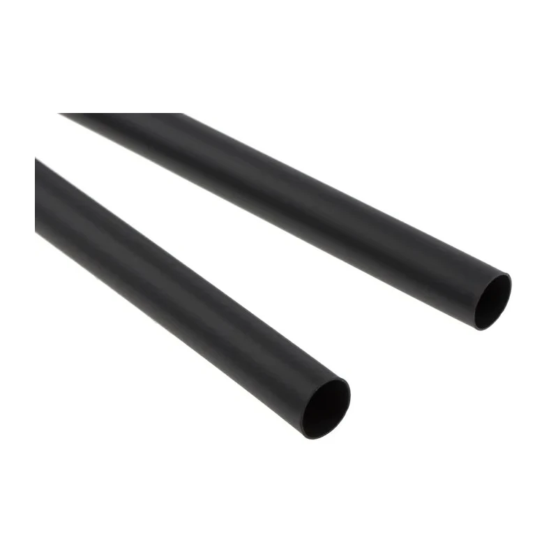 TE Connectivity Heat Shrink Tubing 12 mm Diameter, Black, Adhesive-Lined, Polyolefin, 1.2m Length, 3:1 CGAT-12/4-0