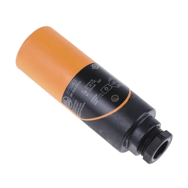 ifm electronic Threaded Barrel Inductive Proximity Sensor, M20 x 1.5, PNP Output, 36V, 20 mm Detection, IP65, IB5063