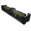 Samtec QFS Series 104-Contact Straight Surface PCB Socket, 2 Row, 0.635 mm Pitch, Solder, 300V, 15.7A QFS-052-04.25-L-D-A