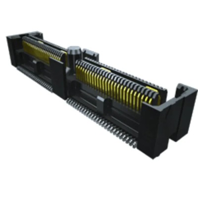 Samtec QFS Series 104-Contact Straight Surface PCB Socket, 2 Row, 0.635 mm Pitch, Solder, 300V, 15.7A QFS-052-04.25-L-D-A