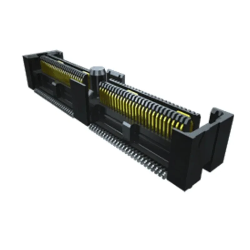 Samtec QFS Series 104-Contact Straight Surface PCB Socket, 2 Row, 0.635 mm Pitch, Solder, 300V, 15.7A QFS-052-04.25-L-D-A