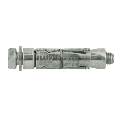 RawlPlug Carbon Steel Shield Anchor, M10 Thread, 115 mm Length, Zinc Plated RBL2-M10/50W