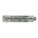 RawlPlug Carbon Steel Shield Anchor, M10 Thread, 115 mm Length, Zinc Plated RBL2-M10/50W