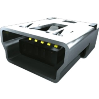 Samtec USB Type B Connector, Surface Mount, Right Angle, Female, IP68, USB 2.0, 30V MUSB-05-F-B-SM-A