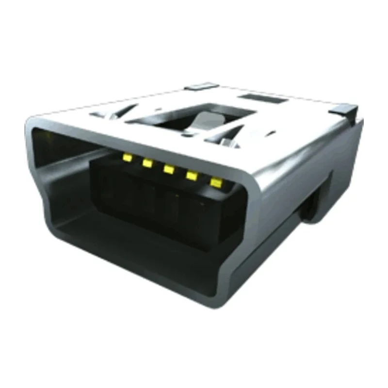 Samtec USB Type B Connector, Surface Mount, Right Angle, Female, IP68, USB 2.0, 30V MUSB-05-F-B-SM-A