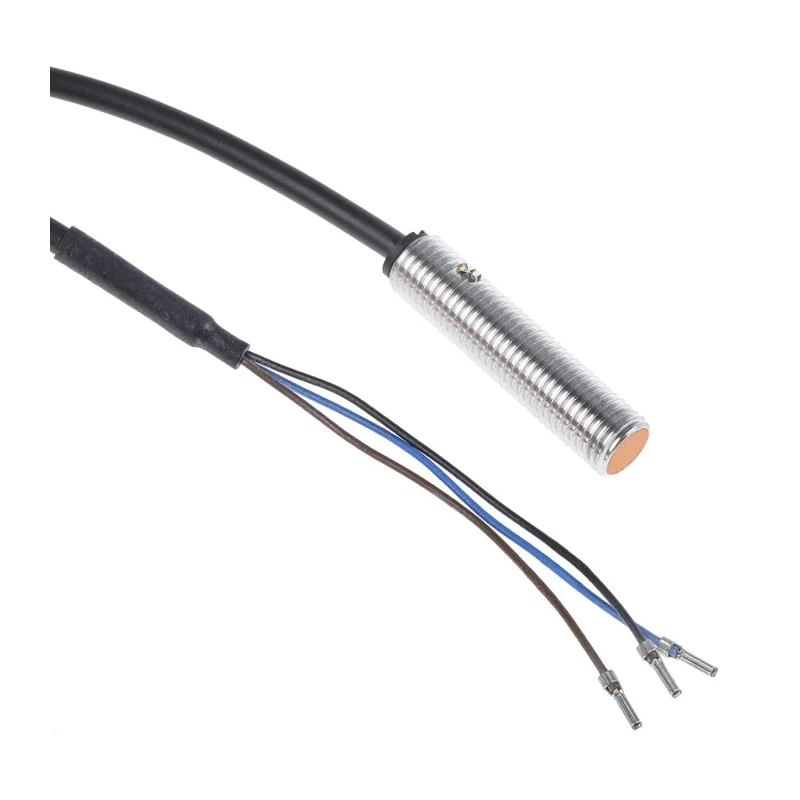 ifm electronic Inductive Proximity Sensor Threaded Barrel M8x1, PNP Output, 36V DC, 1mm Sensing, 200mA, IP67, IE5072