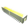 Samtec HTST Series Straight Surface PCB Header, 10 Contacts, 2.54 mm Pitch, Shrouded, Surface Mount HTST-105-01-S-DV