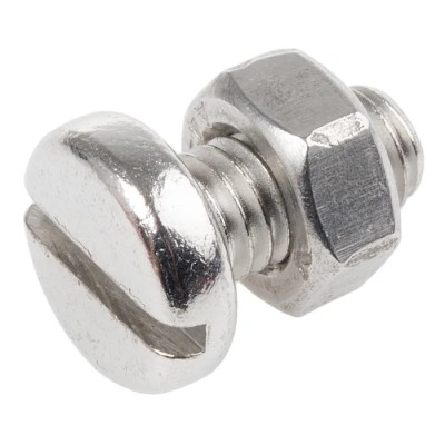 Legrand Roofing Nut & Bolt Stainless Steel Cable Tray Accessory, 1 mm Depth 157-6873