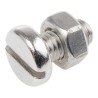Legrand Roofing Nut & Bolt Stainless Steel Cable Tray Accessory, 1 mm Depth 157-6873