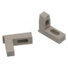 HARTING D-Sub Series Bracket for D-Sub Connector, Plastic, 50 Contacts, Model 0967000991301