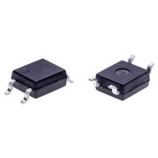 Isocom AC Input 2-Channel Optocoupler, Surface Mount, 4-Pin DIP, Isolation Voltage 3750 Vrms, IS126
