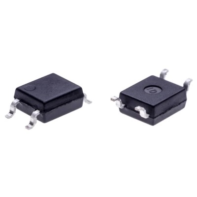 Isocom AC Input 2-Channel Optocoupler, Surface Mount, 4-Pin DIP, Isolation Voltage 3750 Vrms, IS126