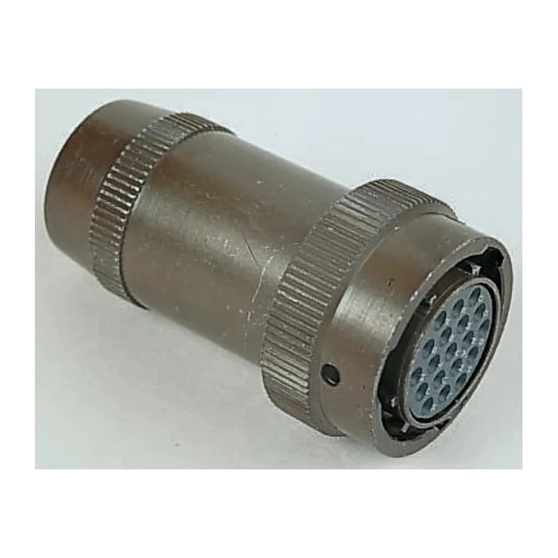 Souriau Sunbank by Eaton MIL Spec Circular Connector, 10 Way, Straight, 7.5A, 500V, Male Plug, Copper Alloy 85106J1210S50
