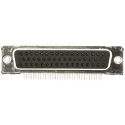 HARTING D-Sub Standard 50 Way Right Angle Through Hole Connector, Female, 2.76 mm Pitch, M3 Threaded Insert 09665127601