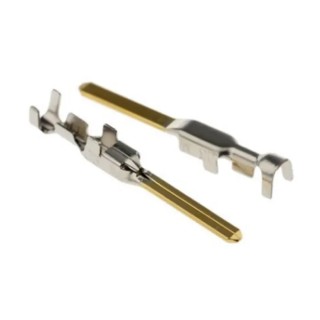 JST J300 Series Male Crimp Terminal LF3M-41GF-M2.0N, 20 AWG Min, 16 AWG Max, Gold Plated, 14A