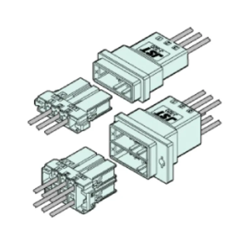 JST J300 Series Male Crimp Terminal LF3M-41GF-M2.0N, 20 AWG Min, 16 AWG Max, Gold Plated, 14A