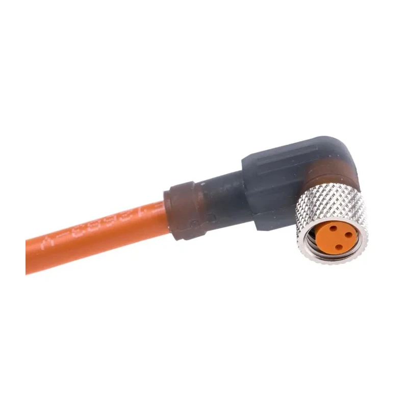 Lumberg Automation Sensor Actuator Cable RKMWV3-62/2M, Female 3-Way, Right Angle, Polyurethane/PVC, IP67