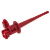 Fluke Red Mini Test Clip 2.79 mm Tip Size, 5A, 300V, Glass Filled Nylon Insulation 5418-2