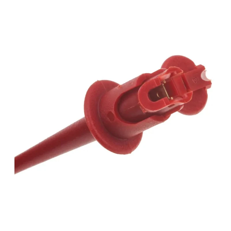 Fluke Red Mini Test Clip 2.79 mm Tip Size, 5A, 300V, Glass Filled Nylon Insulation 5418-2