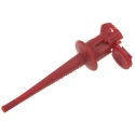 Fluke Red Mini Test Clip 2.79 mm Tip Size, 5A, 300V, Glass Filled Nylon Insulation 5418-2