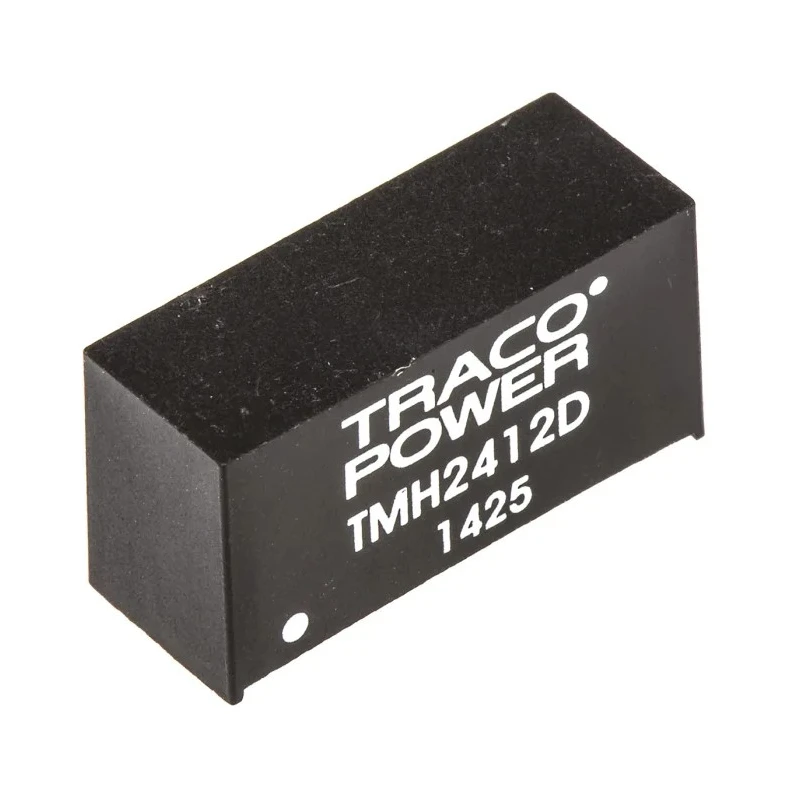 TRACOPOWER DC/DC Converter, Dual 12V Output, 2W, 21.6–26.4V Input, Through Hole, -40°C to 85°C TMH 2412D
