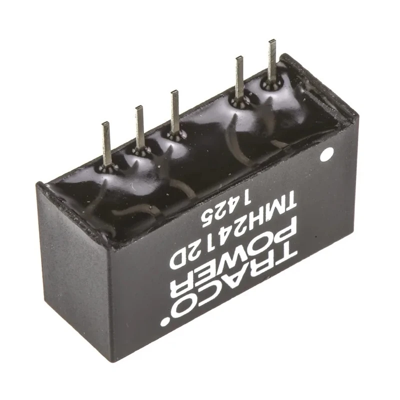 TRACOPOWER DC/DC Converter, Dual 12V Output, 2W, 21.6–26.4V Input, Through Hole, -40°C to 85°C TMH 2412D