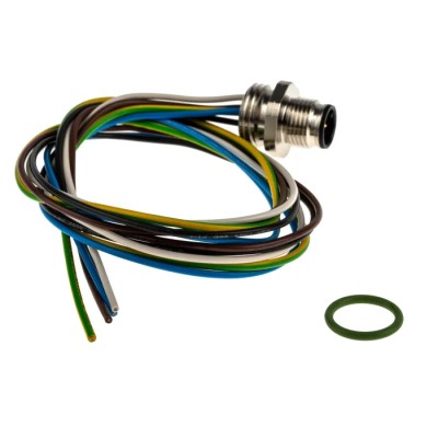 Lumberg Automation Sensor Actuator Cable RSF5-56/0.2 Male Straight M12 5-Core Unterminated 200mm, IP65/IP67