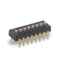 C & K Rotary Coded DIP Switch Raised Slide Actuator SDA07H1BD