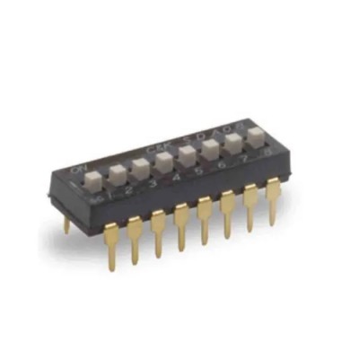 C & K Rotary Coded DIP Switch Raised Slide Actuator SDA07H1BD