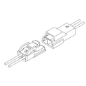 JST YLN Insulated Tin Crimp Pin Connector 26 AWG to 16 AWG, Nylon White YLNP-03V
