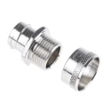 Adaptaflex Nickel-Plated Brass Conduit Fitting, 20 mm Nominal Size, M20 Thread, IP54, SP Series 7TCA296020R0149 SP20/M20/A