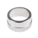 Adaptaflex Nickel-Plated Brass Conduit Fitting, 20 mm Nominal Size, M20 Thread, IP54, SP Series 7TCA296020R0149 SP20/M20/A