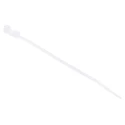RS PRO Cable Tie Screw Mount 113 mm x 2.5 mm Natural Polyamide 66 Flame Retardant UL 94V-2 601-079