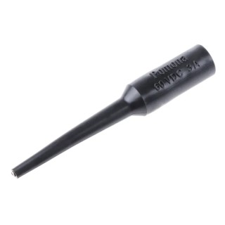 Fluke Black Test Connector Adapter, Brass and Copper Contacts, Nickel/Gold Plated Socket 2500V 3A 4690-0