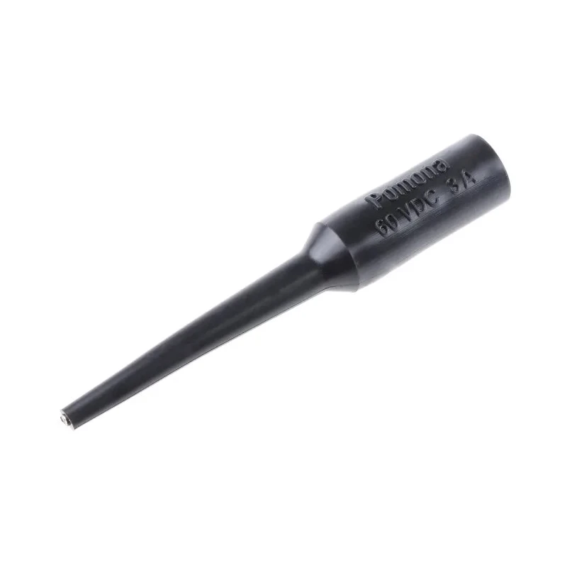 Fluke Black Test Connector Adapter, Brass and Copper Contacts, Nickel/Gold Plated Socket 2500V 3A 4690-0